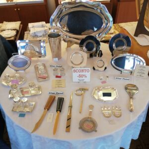 LIQUIDAZIONE - Metallo Argentato (Silver Plated), manifattura fiorentina o veneta