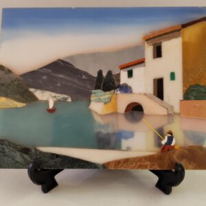 Paesaggio lago riflesso