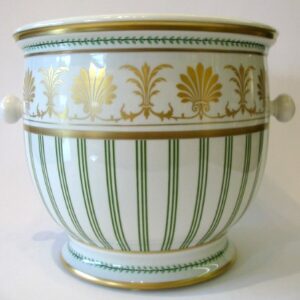 Cachepot in porcellana dipinti a mano