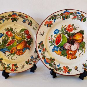 Coppia Piatti Frutta